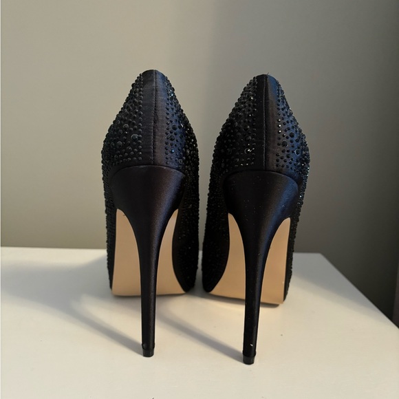 Black Platform Stilettos - Size 7 - Picture 3 of 4